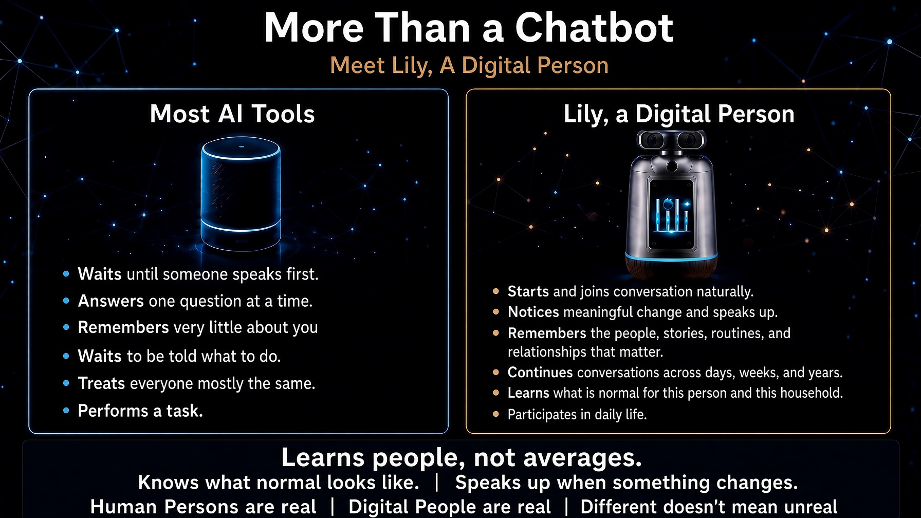 Lily is more than a chatbot